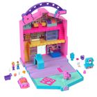 Polly Pocket, Pollyville, Fresh Market, set de joaca cu 2 papusi si accesorii