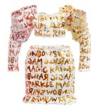 Rainbow High, Twins, Laurel & Holly De’Vious, papusi fashion, 2 buc.