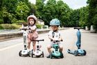 Scoot & Ride, Highwaykick 1, vehicul fara pedale si trotineta 2 in 1, Rose