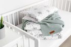 Sensillo, patura din bambus si bumbac, Baby Grey, 80-100 cm