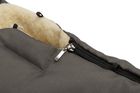 Sensillo, Sac de dormit din lana pentru carucior, Granit 95-40 cm