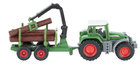 Siku, Tractor cu remorca transport lemne, macheta, S1645