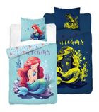 Sirena, Fluo, set lenjerie de pat single, 160-200 cm