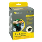 Smiki, Little Adventurer, suport pentru pahar si telefon, negru