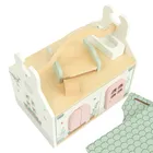 Smiki, Zookabee, casuta din lemn pentru papusi, 9 elemente