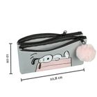 Snoopy, penar etui, gri