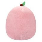 Squishmallows, Fuzzamallows, Phyllis, Peach, jucarie de plus, 30 cm