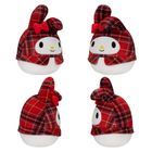 Squishmallows, Hello Kitty, Sanrio Plaid, jucarie de plus, 20 cm, 1 buc.