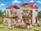 Sylvanian Families, Casa mare de oras cu camera secreta la mansarda, set fara figurine, 5708