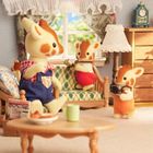 Sylvanian Families, Familia de girafe cu gatul lung, set de figurine, 5639