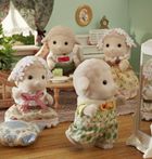Sylvanian Families, Familia de oite, set de figurine, 5619