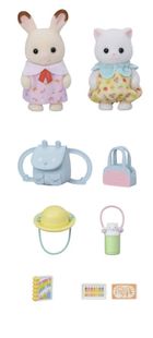 Sylvanian Families, Prescolarii, set de figurine cu accesorii, 5747