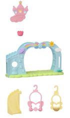Sylvanian Families, Toboganul colorat, set cu figurina, 5745
