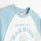 T-shirt crop top cu imprimeu NOWEAR