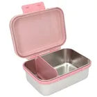 Top Model, cutie pentru pranz din otel inoxidabil cu compartimente, 13,5-18-7,5 cm