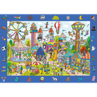 Trefl, familia Treflik, Spy Guy, Happy town + City, puzzle de observatie, 2-100 piese, set promotional