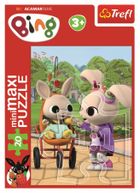 Trefl, Prietenii lui Bing, puzzle mini maxi, 20 elemente, 1 buc.