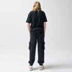 Tricou basic din bumbac cu croiala oversize NOWEAR