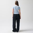 Tricou din bumbac cu croiala scurta NOWEAR