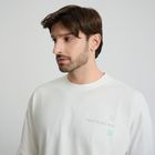 Tricou oversize cu imprimeu pe spate NOWEAR