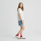 Tricou oversize din bumbac pieptanat NOWEAR