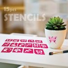 TyToo, set de sabloane pentru tatuaje de vis, 15 elemente