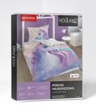 Unicorn, set lenjerie de pat single, 140-200 cm