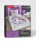 Unicorn, set lenjerie de pat single, 140-200 cm