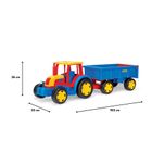Wader, Tractor gigant, Vehicul cu remorca