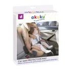 Akuku, covoras pentru scaun auto, scurt, negru