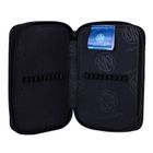 Astrabag, Jumbo, penar cu 3 compartimente, cu rechizite scolare, Blue Pixel