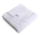 Babymatex, Sisi, patura din bumbac, 75-100 cm, alb