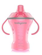 BabyOno, Natural Nursing, cana anticurgere cu cioc tare, 260 ml