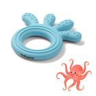 BabyOno, Octopus, jucarie pentru dentitie din silicon, albastru