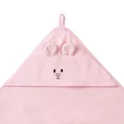BabyOno, prosop cu gluga, din bambus, 100-100 cm, roz