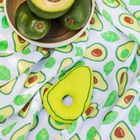BabyOno, scutece de infasat muselina cu zornaitoare, din bambus, avocado