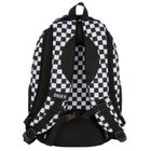 BackUp, rucsac pentru scoala, cu 3 compartimente, Carouri