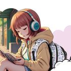 BackUp, rucsac pentru scoala, cu 3 compartimente, Manga Pastel