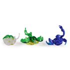 Bakugan 3.0, Special Attack, Ventri, Octogan & Trox, set de figurine