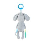 Balibazoo, catelusul Beniamin, jucarie cu agatatoare, gri