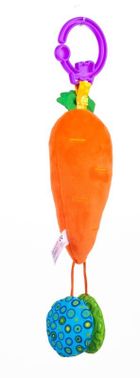 Balibazoo, Easy Peasy Plushes, morcov, jucarie cu agatatoare