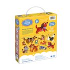 Banana Panda, I Love Puzzle, Caini, set de puzzle-uri, pentru varsta de 3+, 40 piese