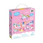 Banana Panda, I Love Puzzle, Unicorni, set de puzzle-uri, pentru varsta de 4+, 60 piese
