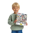 Banana Panda, Mix & Match Puzzle, Trenuri, set de puzzle-uri, pentru varsta de 5+, 54 piese
