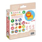 Banana Panda, On-the-Go, Animale Salbatice, joc de memorie, pentru varsta de 2+, 30 piese