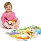 Banana Panda, Wild Jumbo Puzzle Safari, set de puzzle pentru varste de la 2 ani, 24 de piese