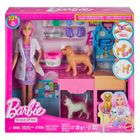 Barbie, Fast Cast Veterinarian Clinic, set de joaca cu papusa