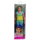 Barbie, Ken Fashionistas, t-shirt albastru-verde, papusa