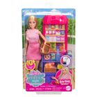 Barbie, Malibu at the Market, set de joaca cu papusa si accesorii