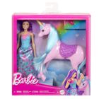 Barbie, Papusa si unicorn, set de joaca